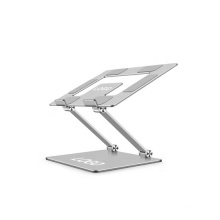 Soporte de portátil portátil de cuaderno de aluminio portátil de aluminio portátil personalizado al por mayor para la almohadilla para PC